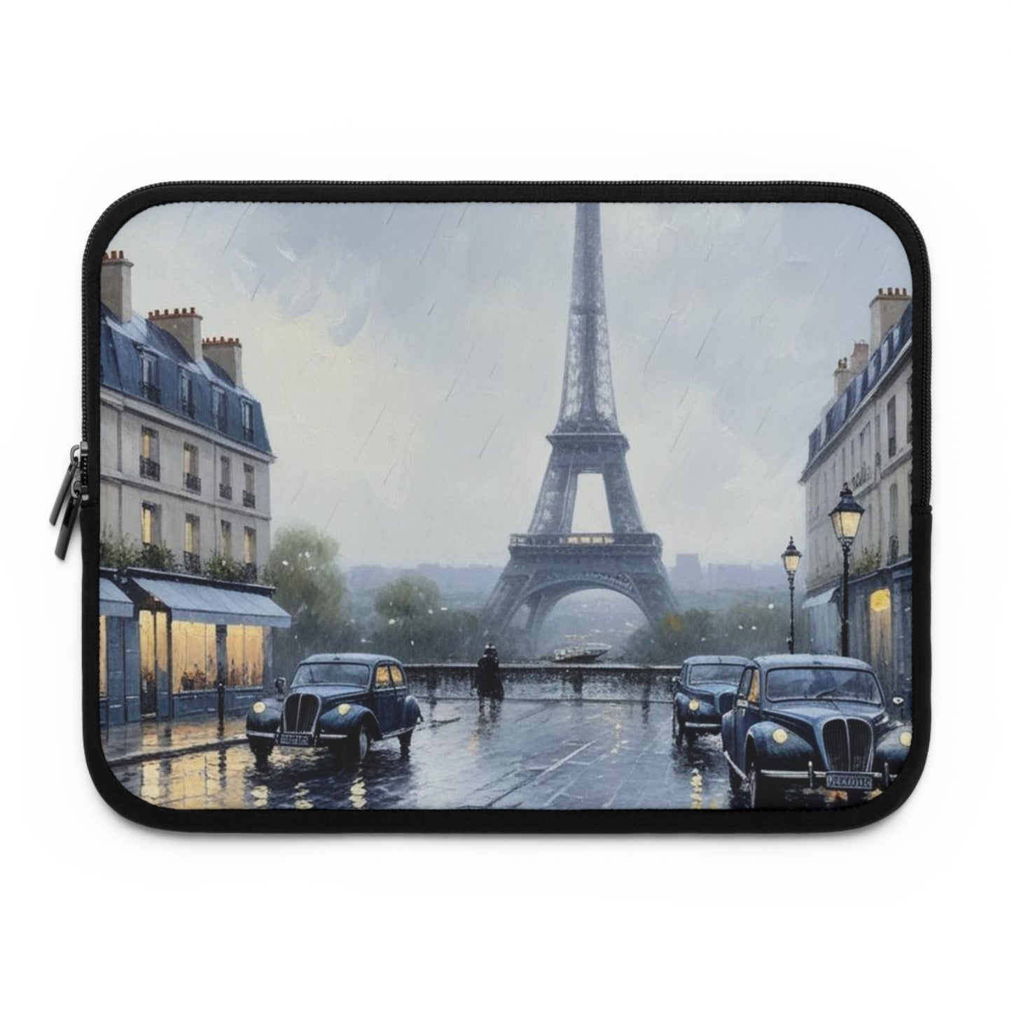 A Rainy Day in Paris Laptop Sleeve