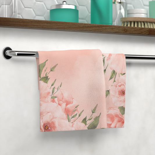 Peachy Keen Face Towel