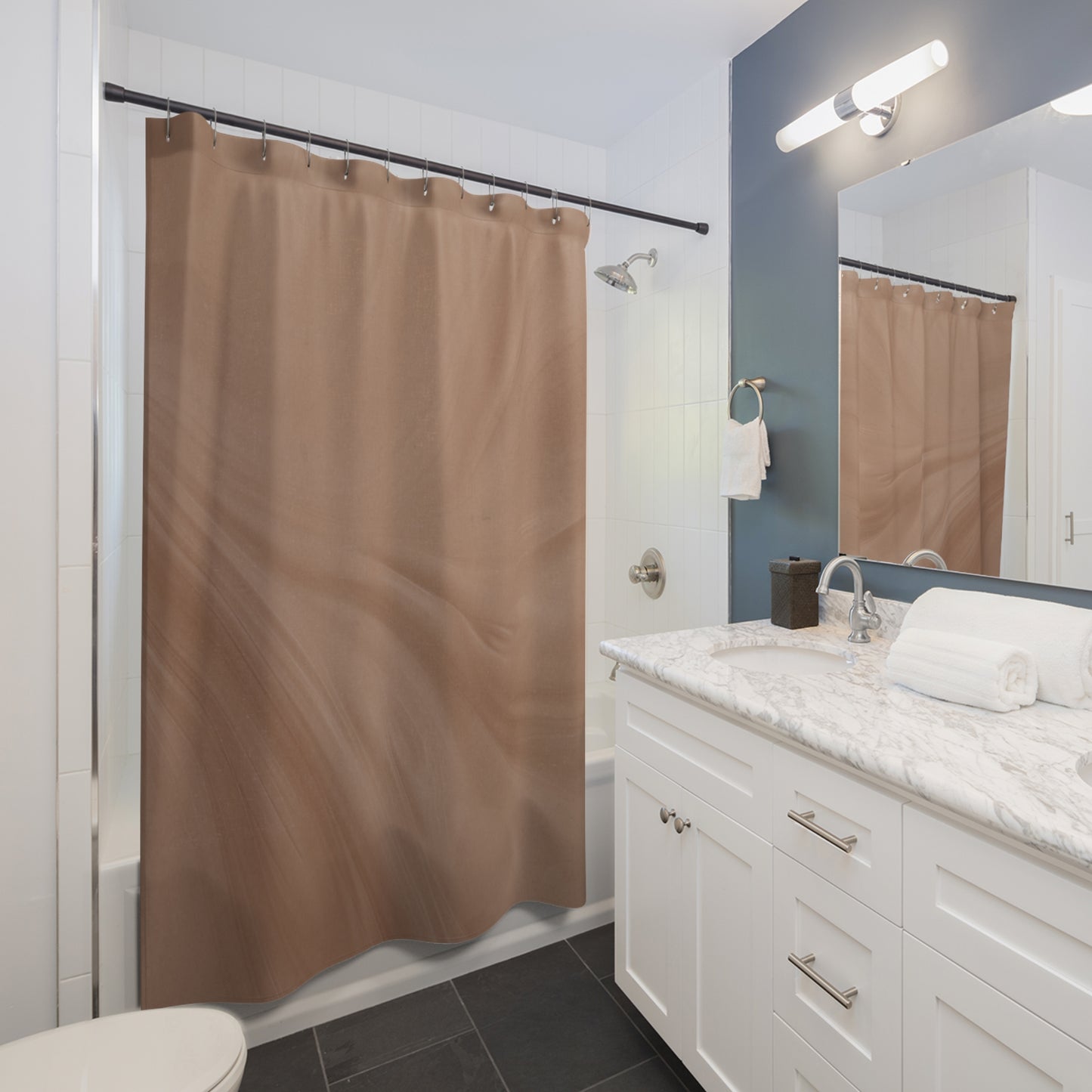 Mocha Bliss Shower Curtains