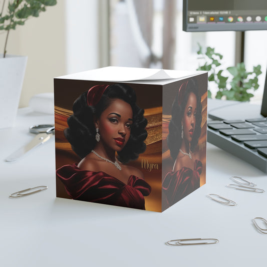 Retro Glam Girls (Myra) Note Cube