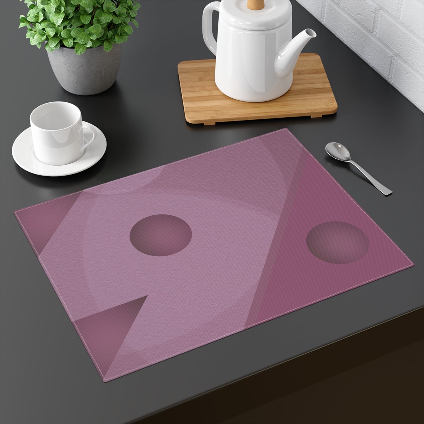 Just Mauve-lous Placemat, 1pc