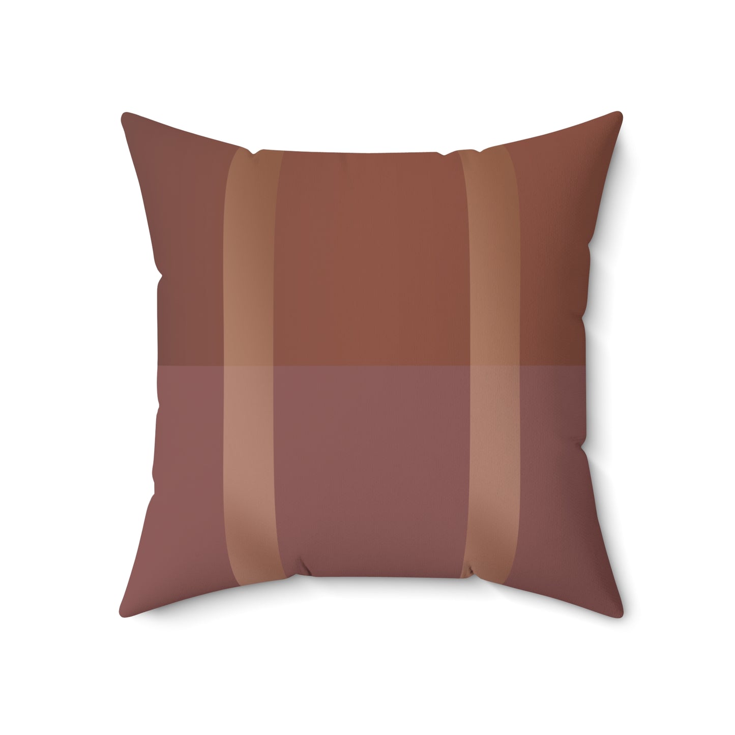 Down to Earth Tone Spun Polyester Square Pillow