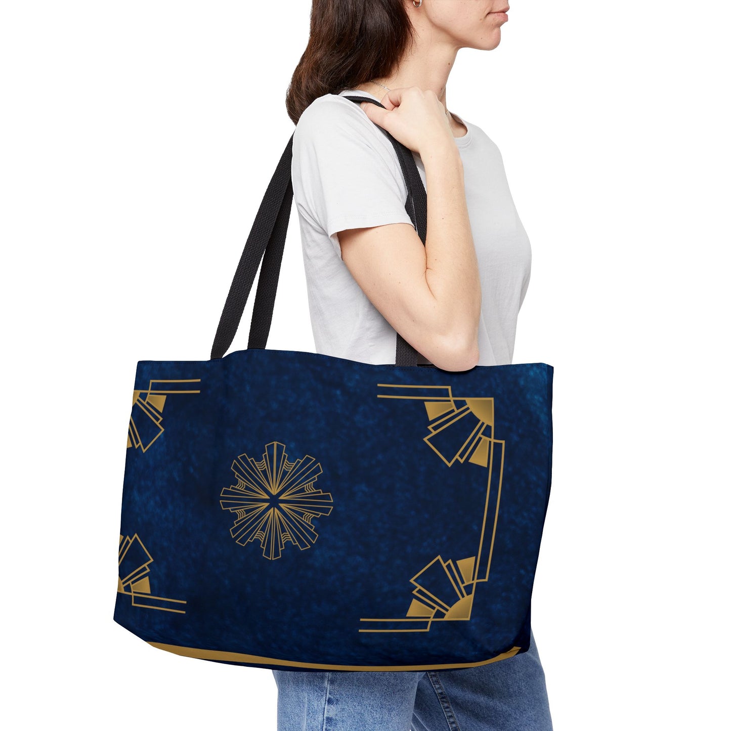 Midnight Luxe (Cobalt Blue) Weekender Tote Bag