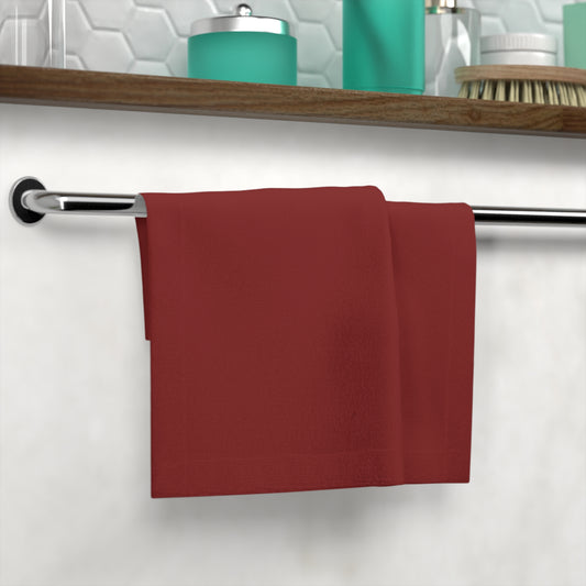 Velvet Rouge Face Towel – Soft Absorbent Cotton Handkerchief for Daily Bath & Travel