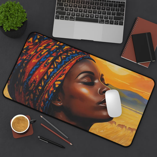 Sunrise in the Serengeti Desk Mat
