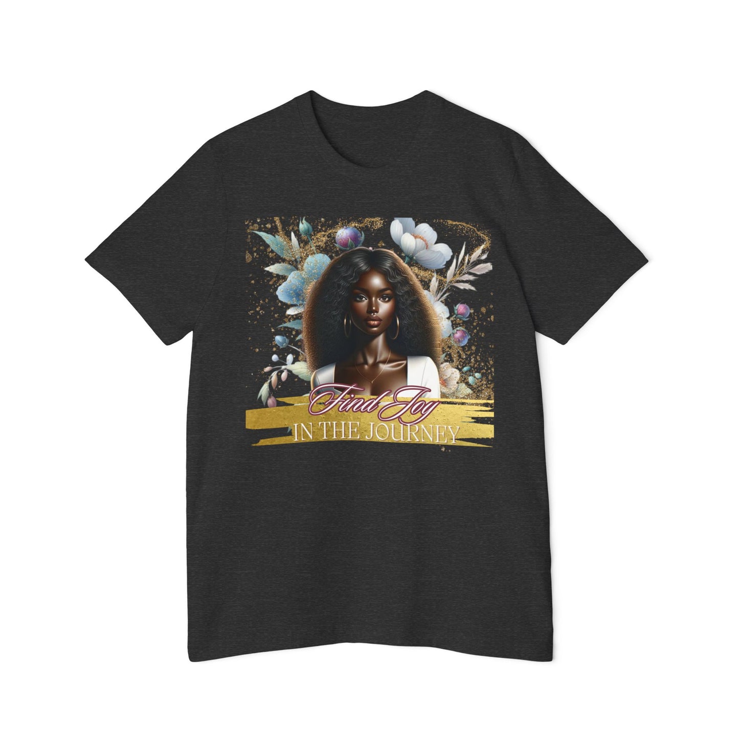 Portrait Graphic T-Shirt 'Find Joy in the Journey' Tee