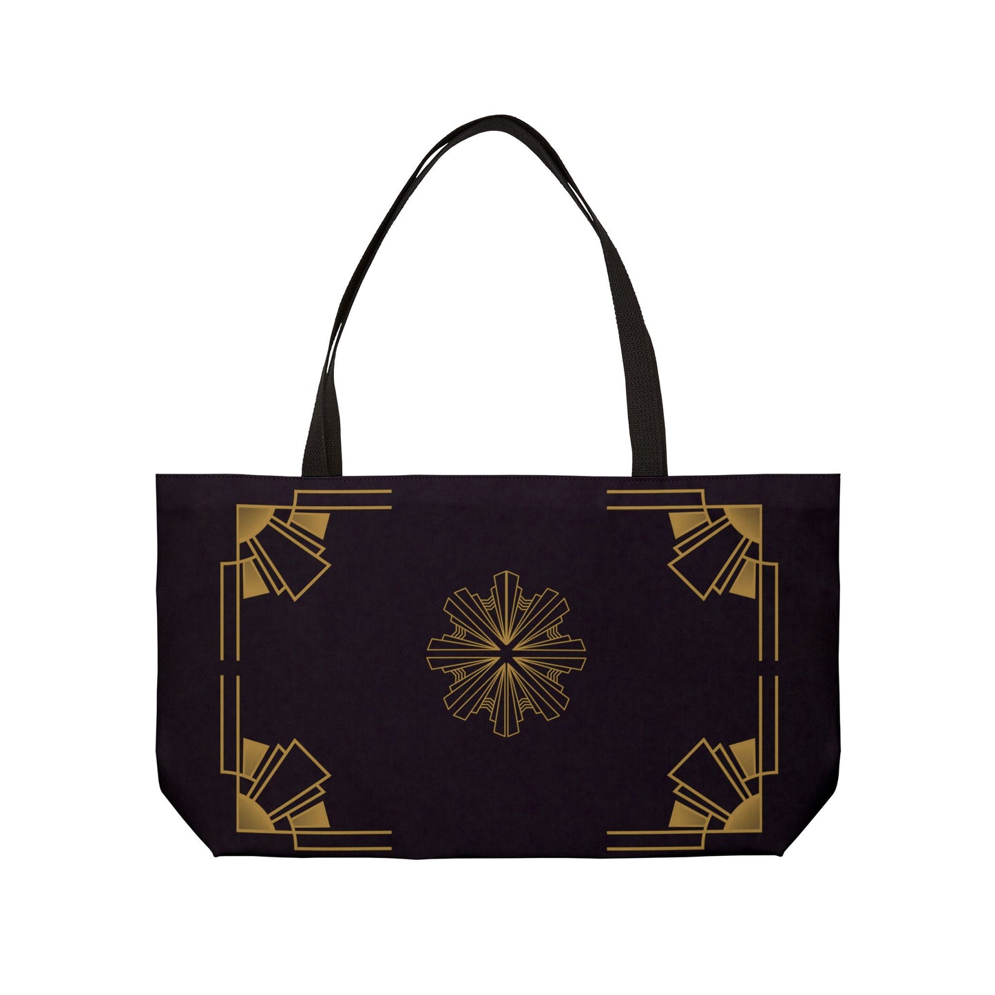 Midnight Luxe (Ebony) Weekender Tote Bag