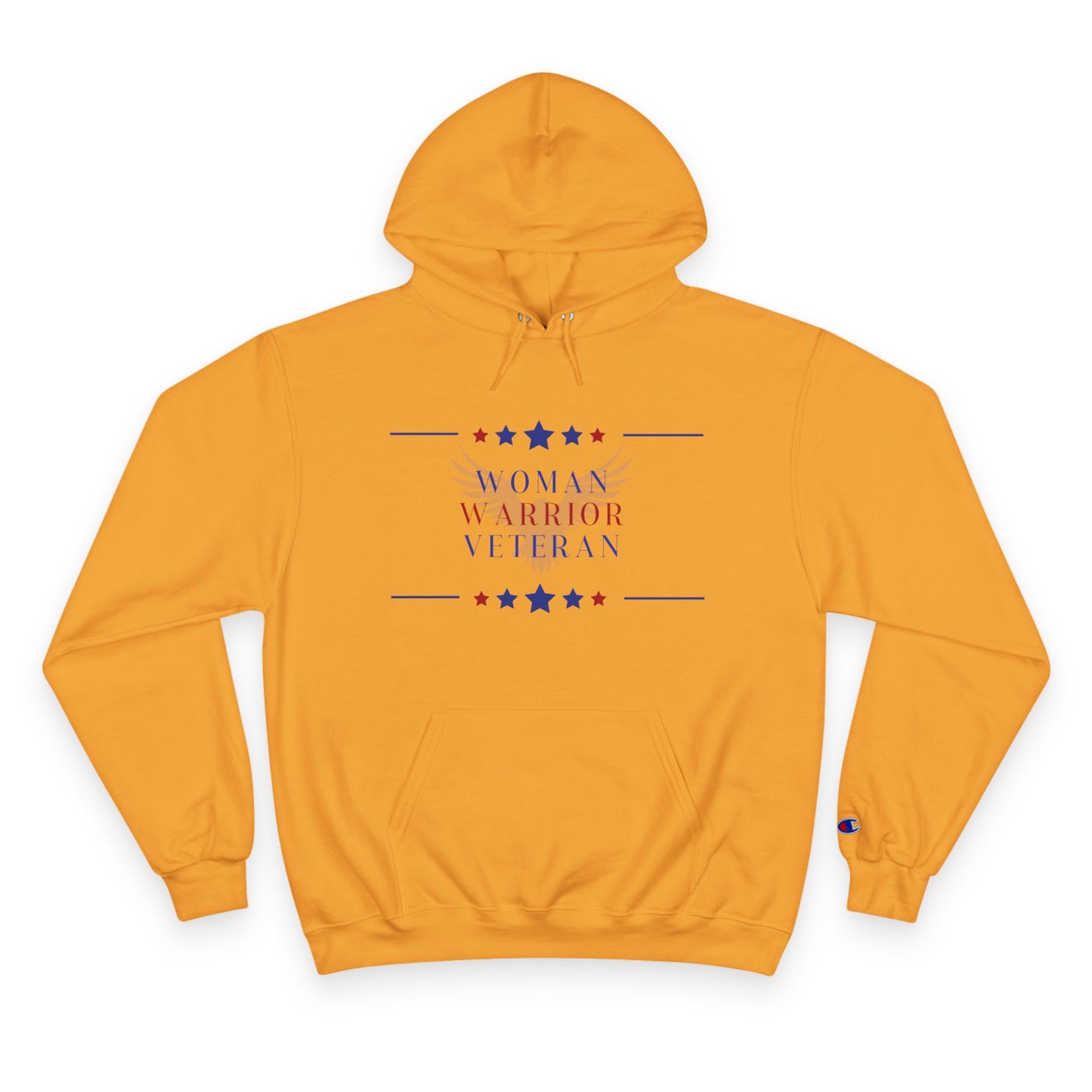 Woman, Warrior, Veteran Champion Hoodie