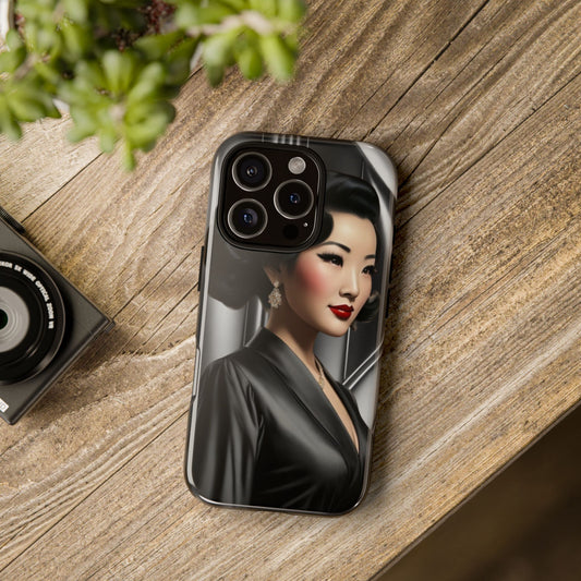Retro Glam Girl (Keiko) Tough Cases