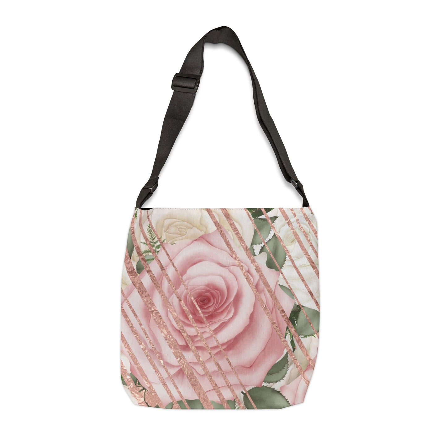 Kiss From a Rose Gold Adjustable Tote Bag (AOP)