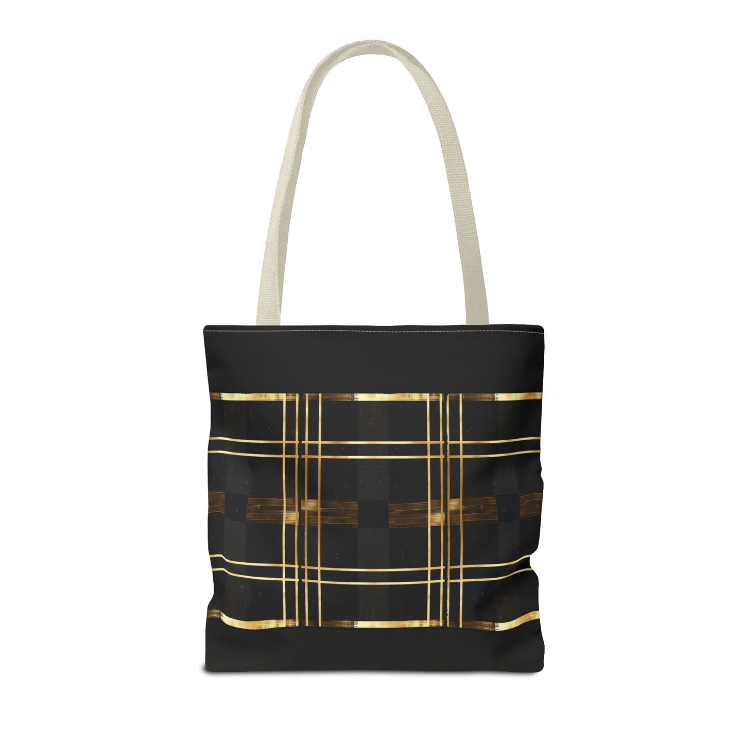 Noir & Gold Glam Tote Bag (AOP)