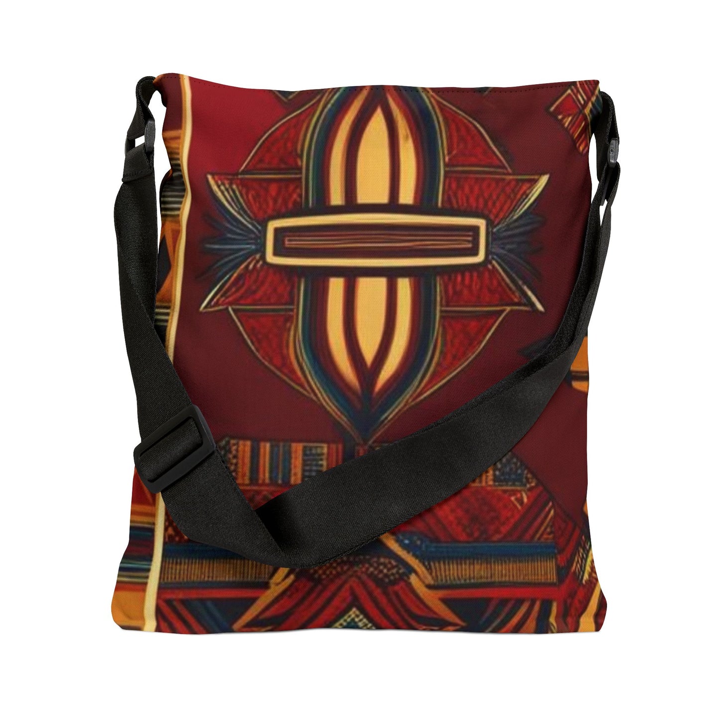 African Canvas 1 Adjustable Tote Bag (AOP)