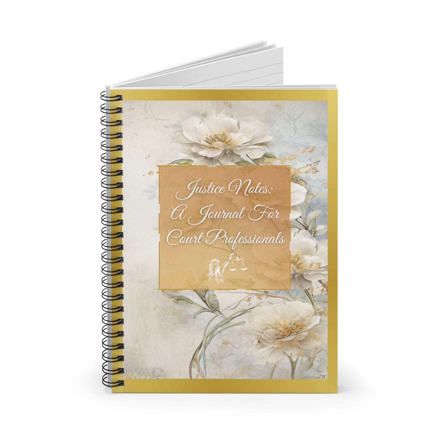 Justice Notes Spiral Notebook - Ruled Line