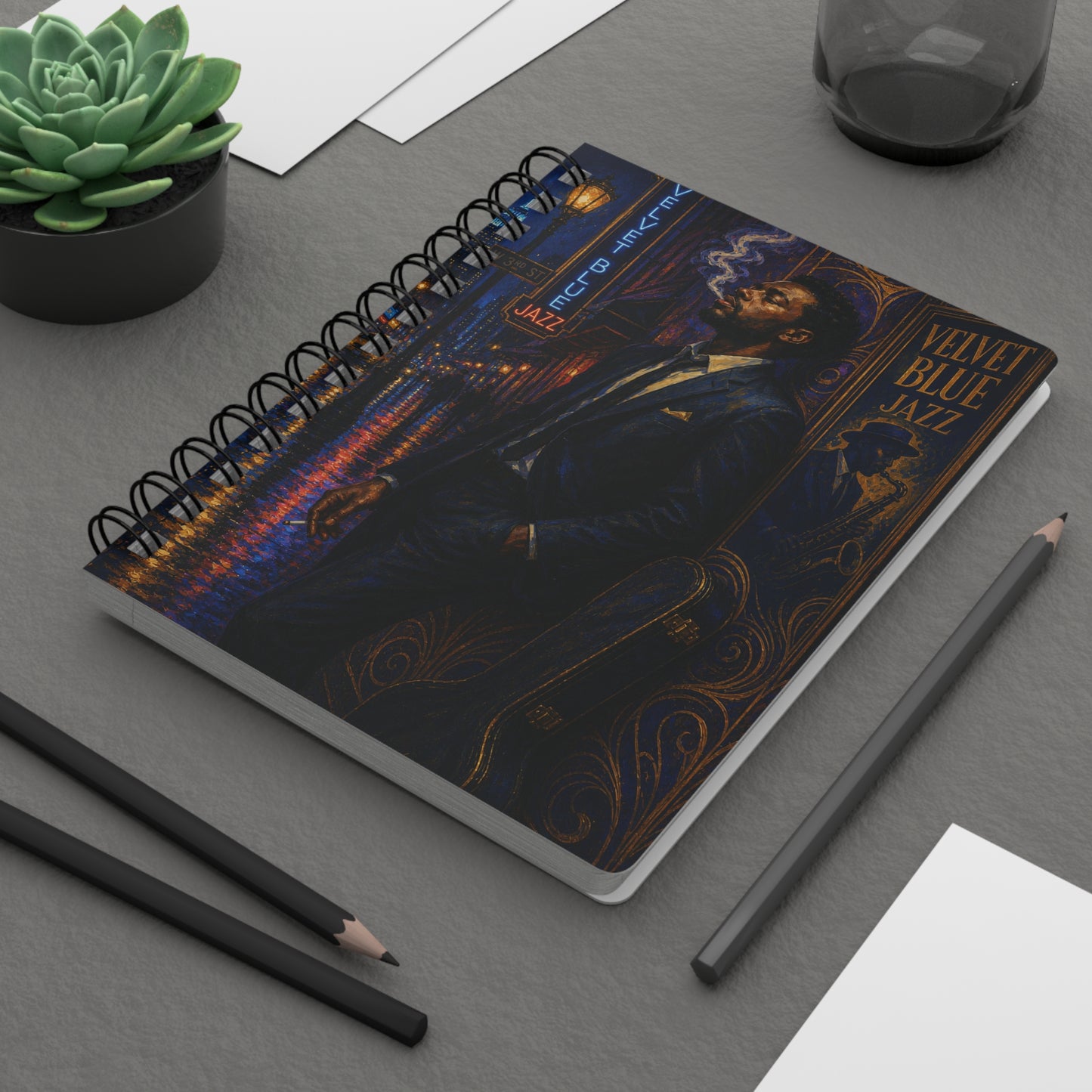 After the Gig Notebook — Spiral Journal for Musicians & Writers