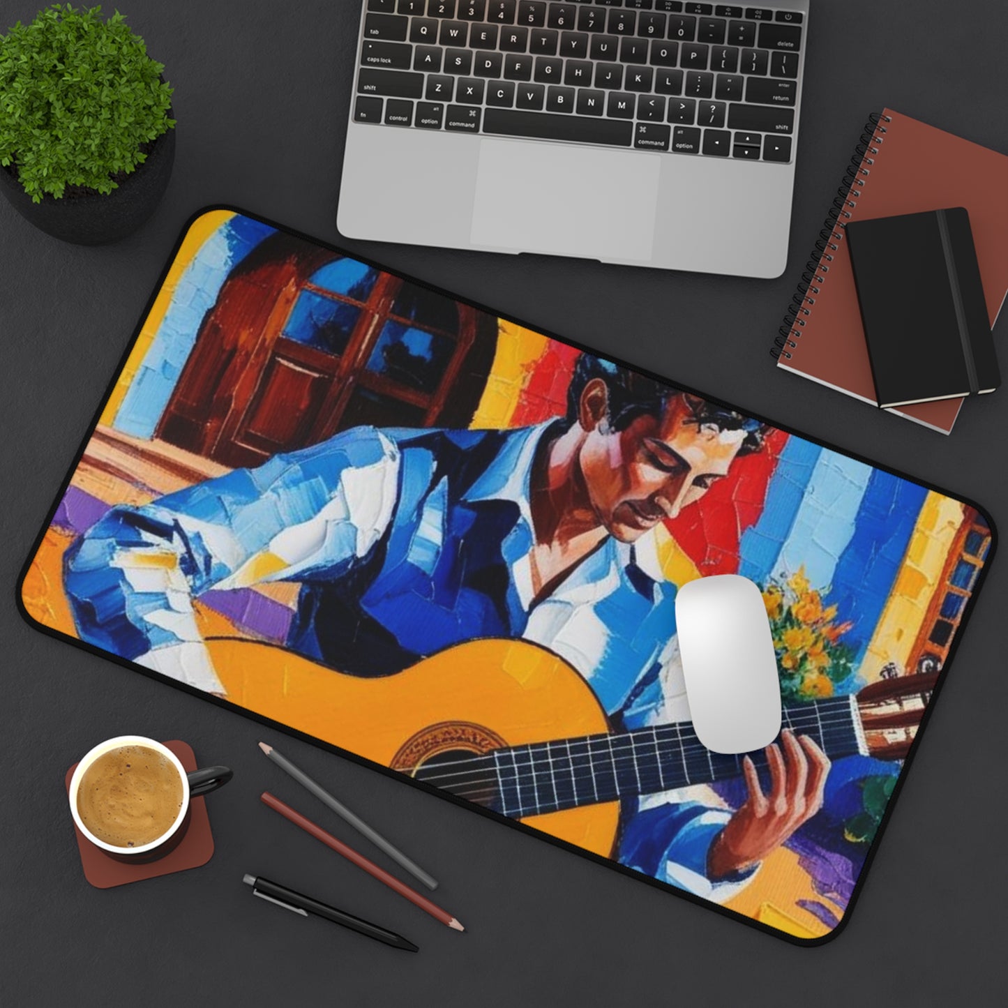 Spanish Guitar Desk Mat