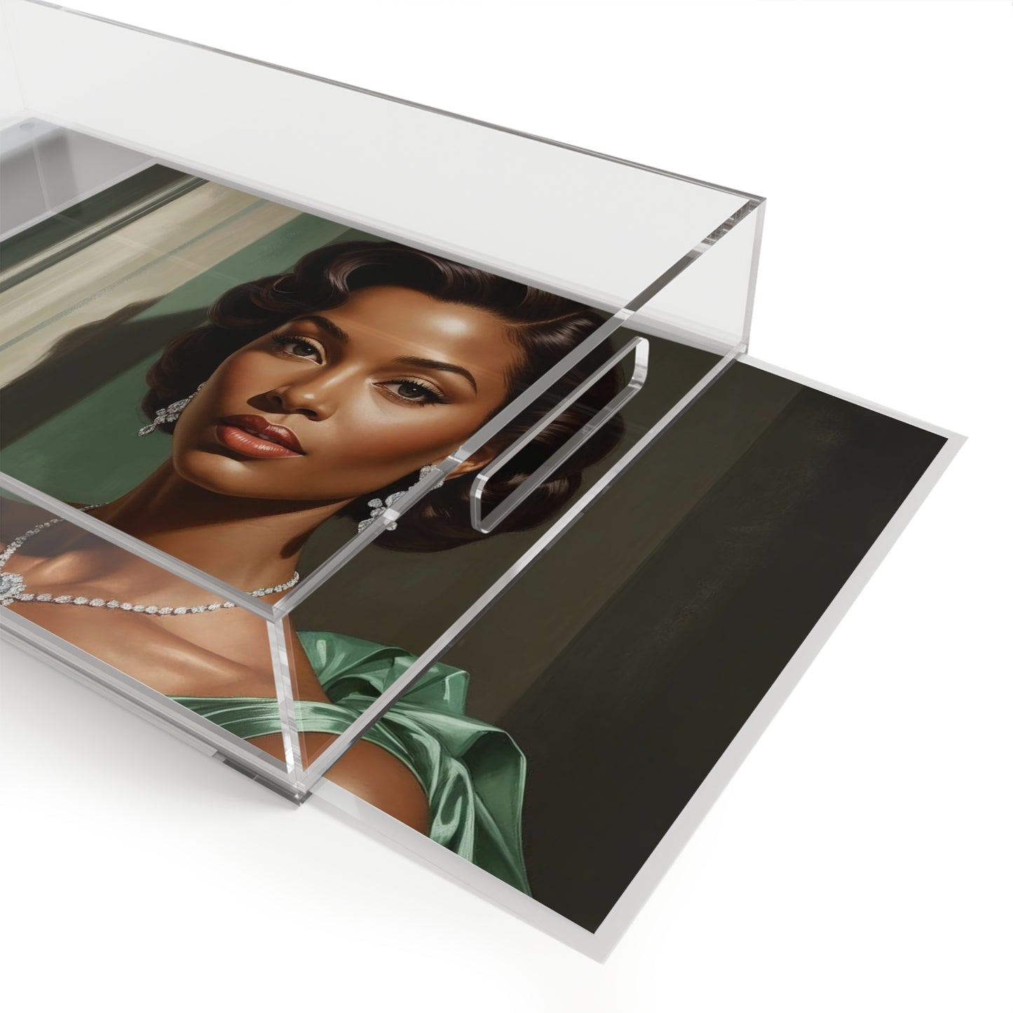 Retro Glam Girls "Diana" Acrylic Serving Tray