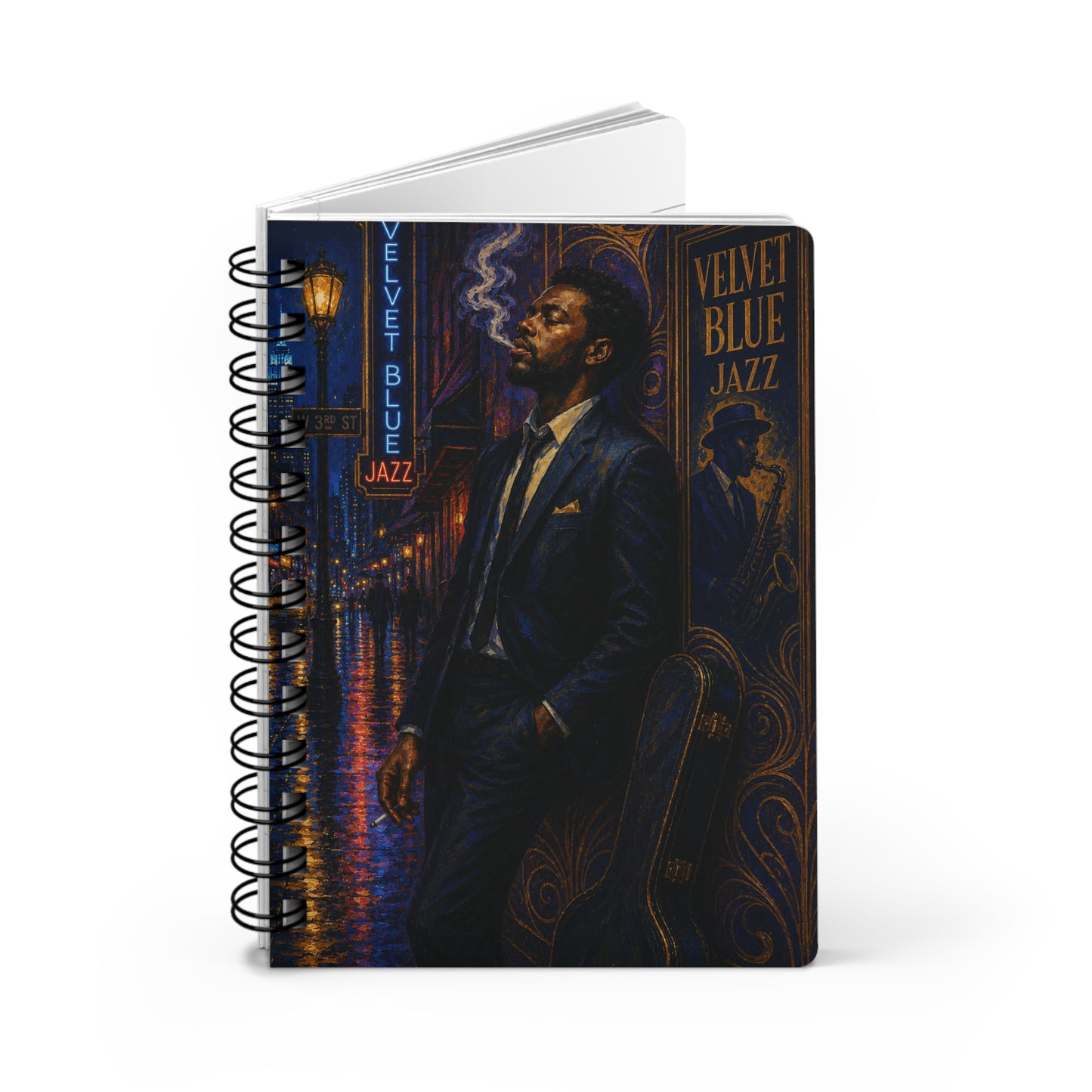 After the Gig Notebook — Spiral Journal for Musicians & Writers