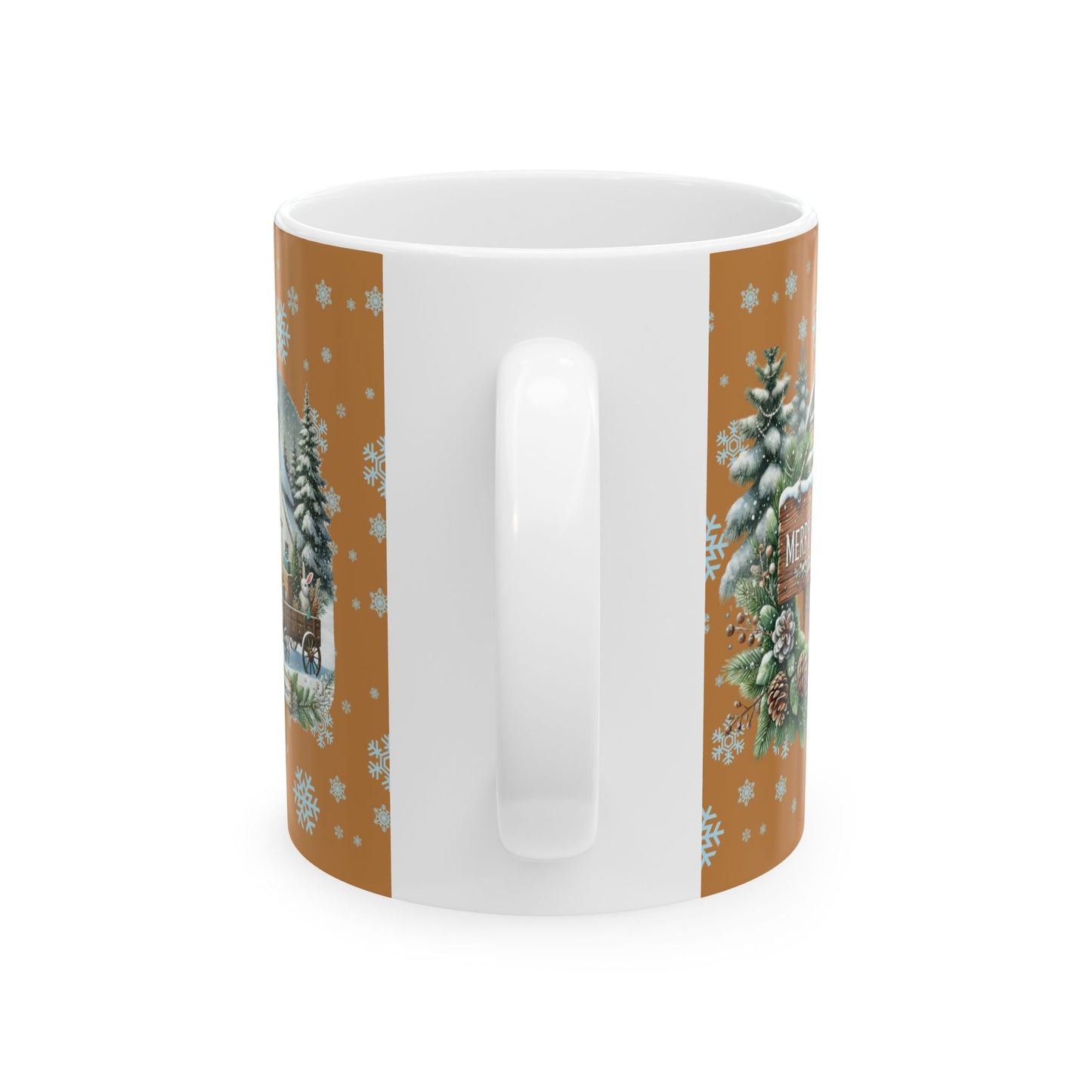 Merry Christmas 2 Ceramic Mug, (11oz, 15oz)