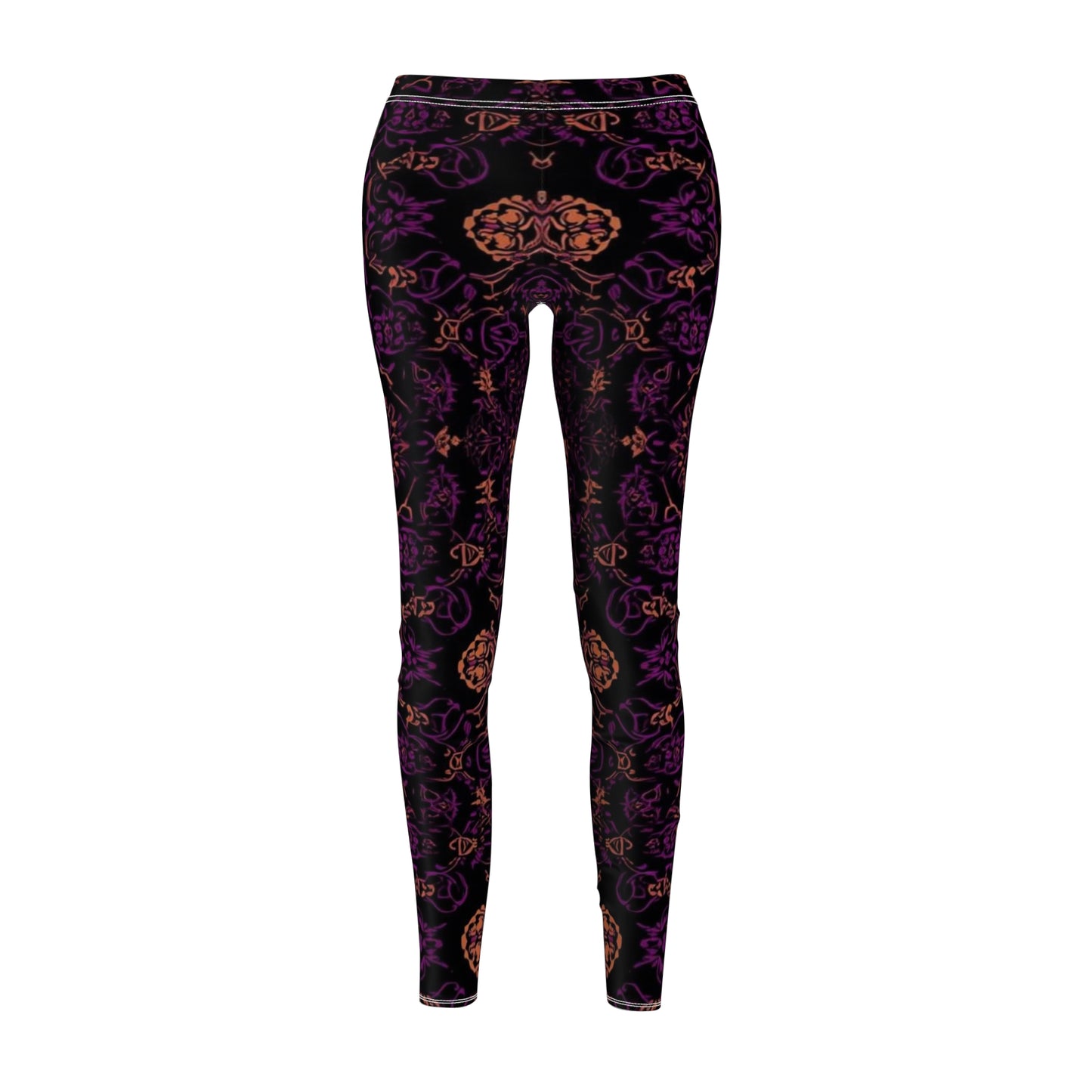 Orchid Dusk Women's Cut & Sew Casual Leggings (AOP)