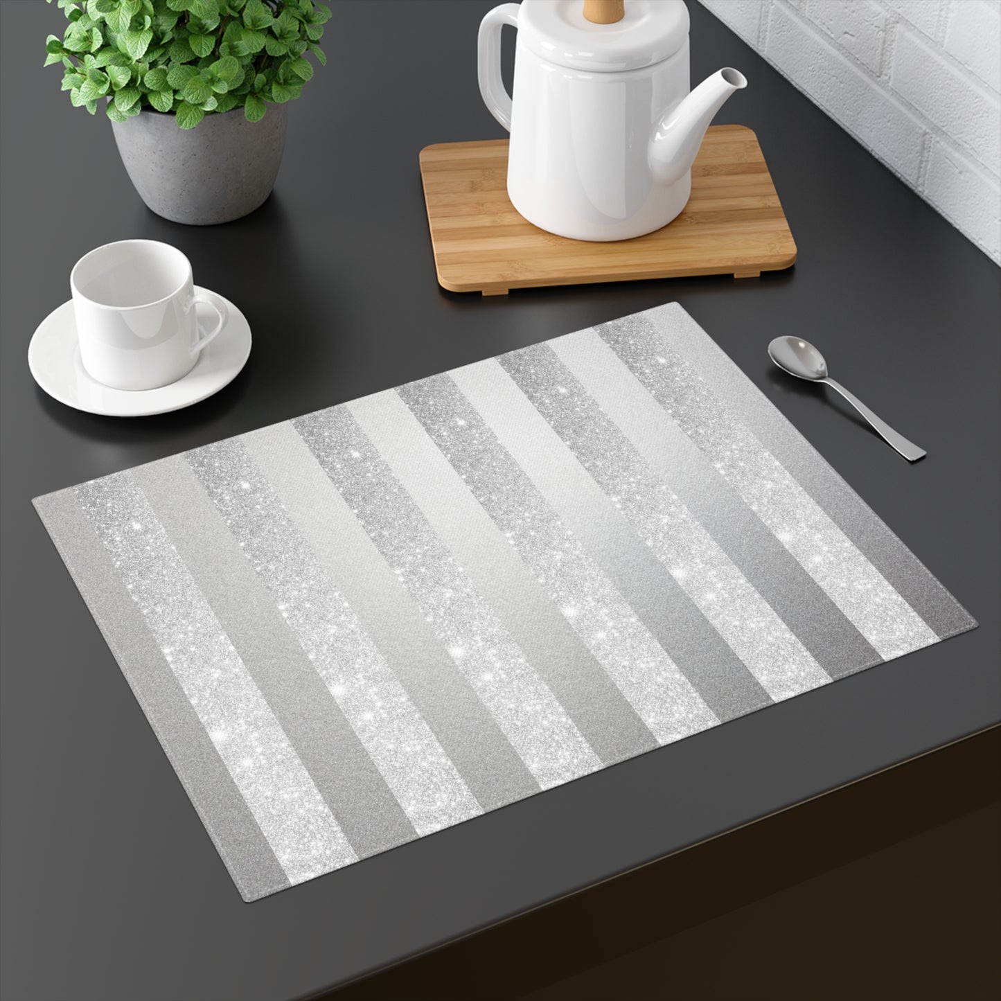 Stardust Gray Placemat, 1pc