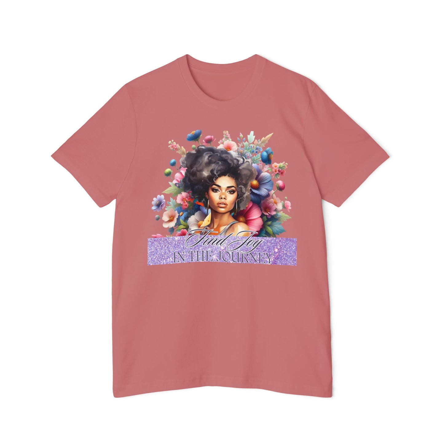 Portrait Graphic T-Shirt — "In The Journey" Inspirational Women’s Tee