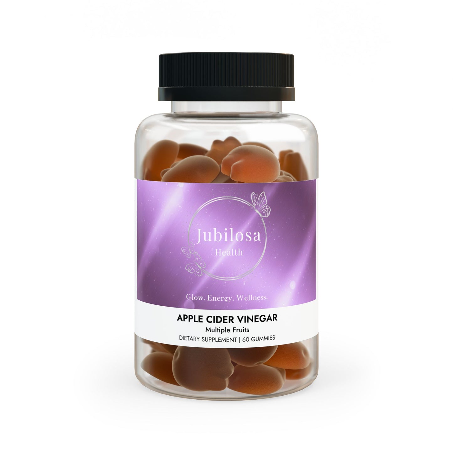 Jubilosa Health Apple Cider Vinegar Gummies (60 Gummies)