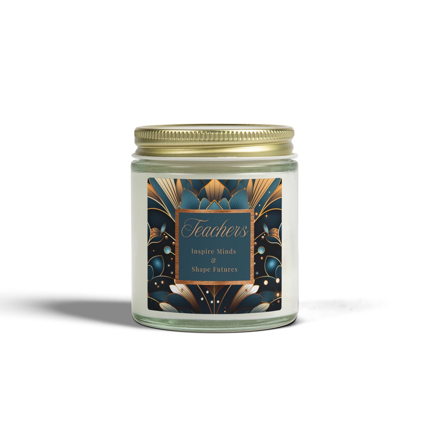 Teachers Scented Candles, Coconut Apricot Wax (4oz, 9oz)