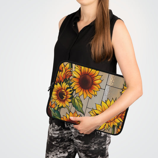 Rustic Sunflower Laptop Sleeve