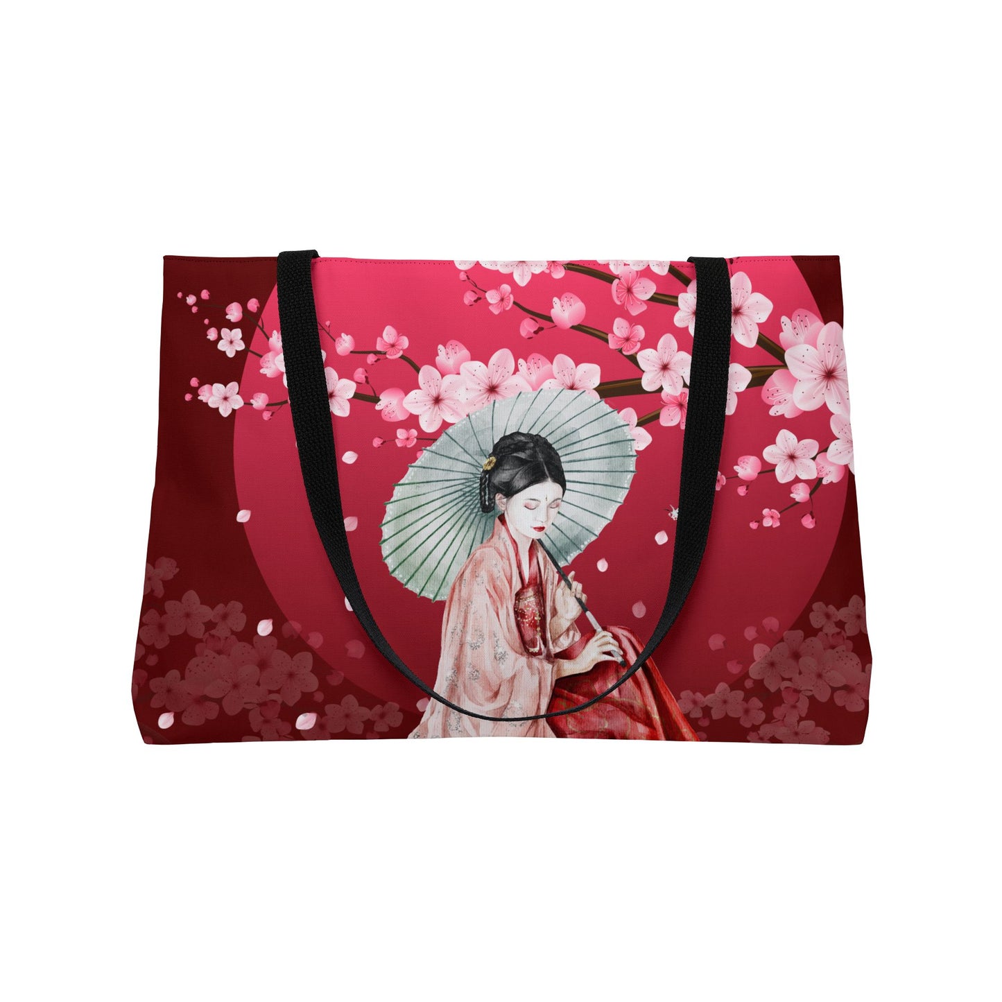 Cherry Blossoms Cherry Moon Weekender Tote Bag