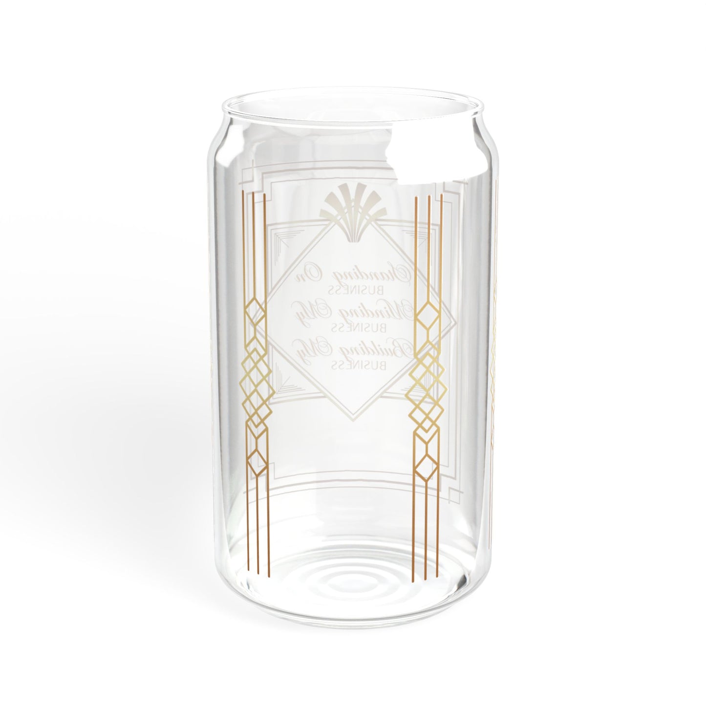Business 2 Sipper Glass, 16oz