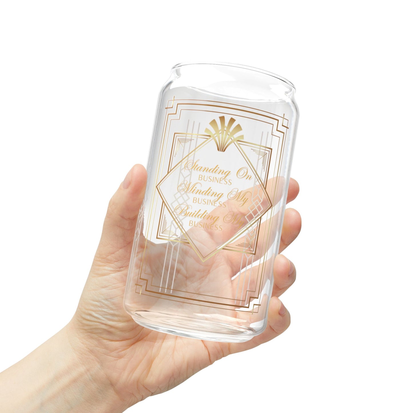 Business 2 Sipper Glass, 16oz