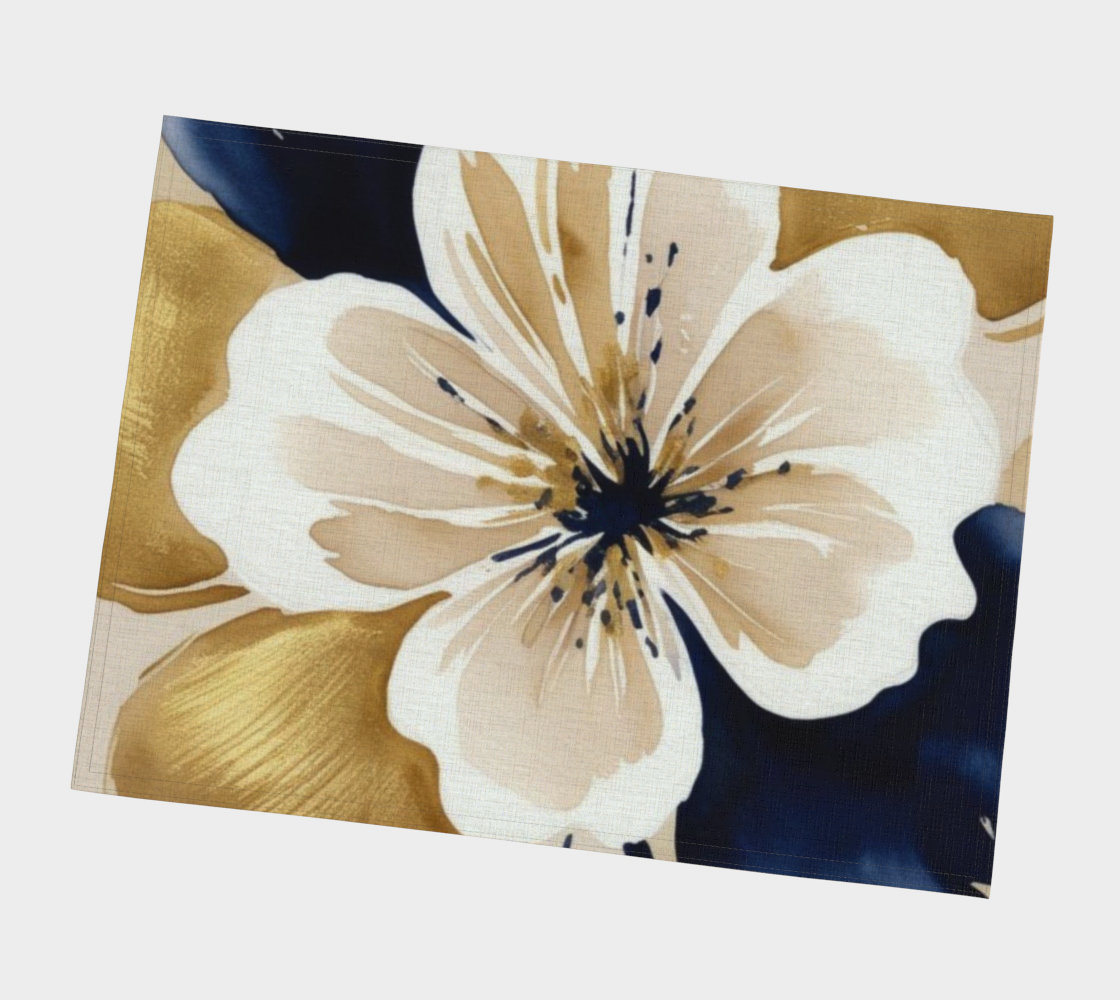 Abstract Floral Placemats