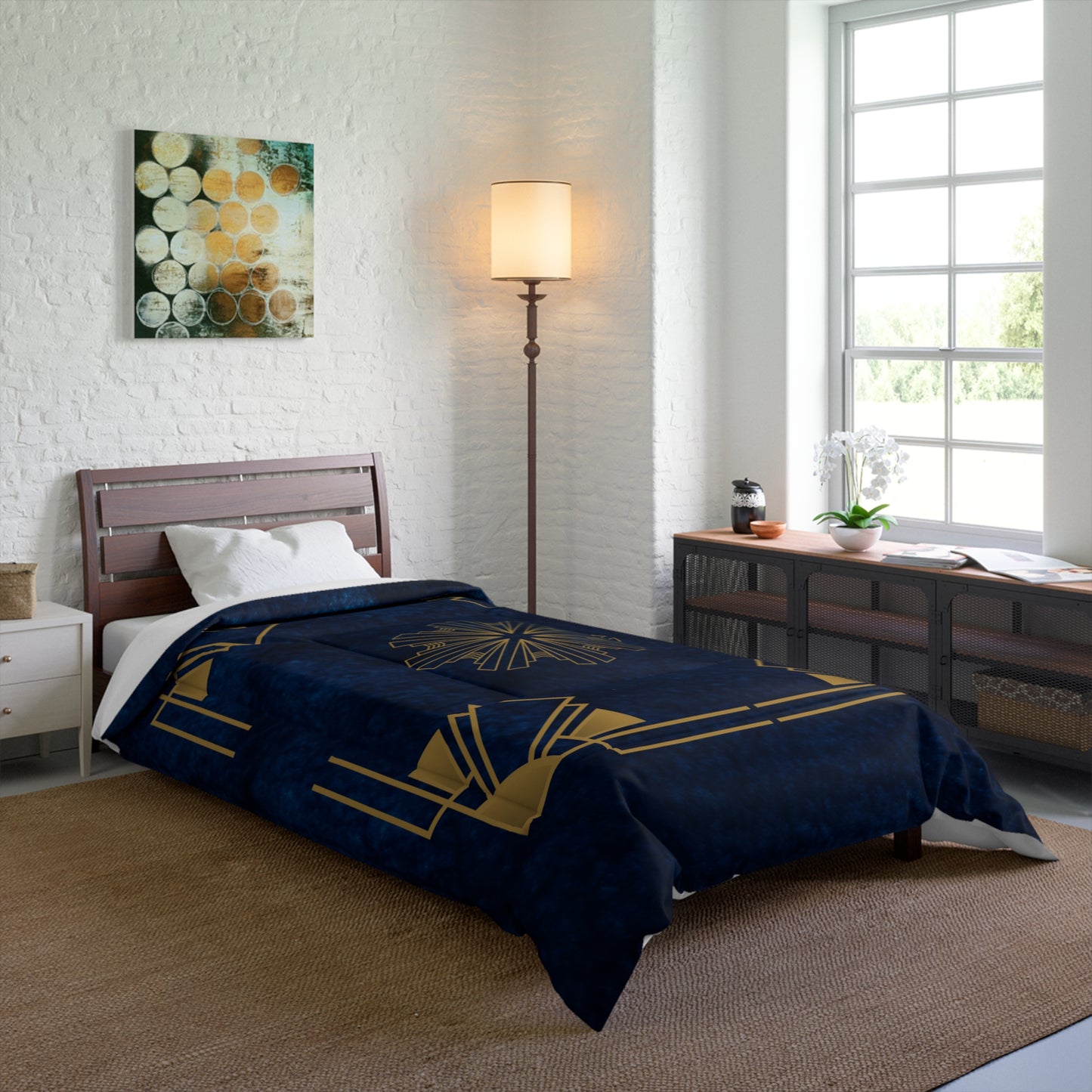 Midnight Luxe (Cobalt Blue) Comforter