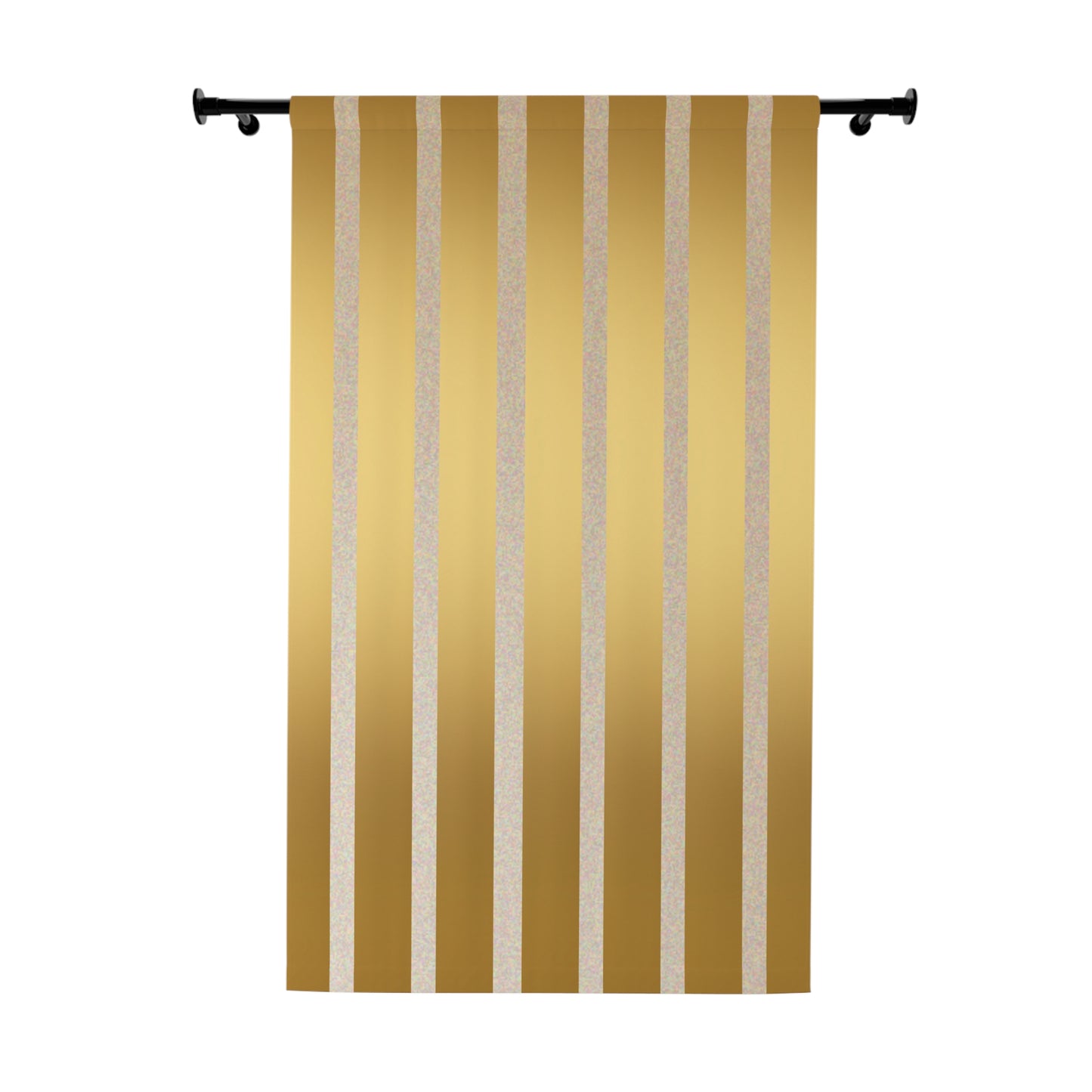 Golden Horizon Blackout Window Curtains (1 Piece)