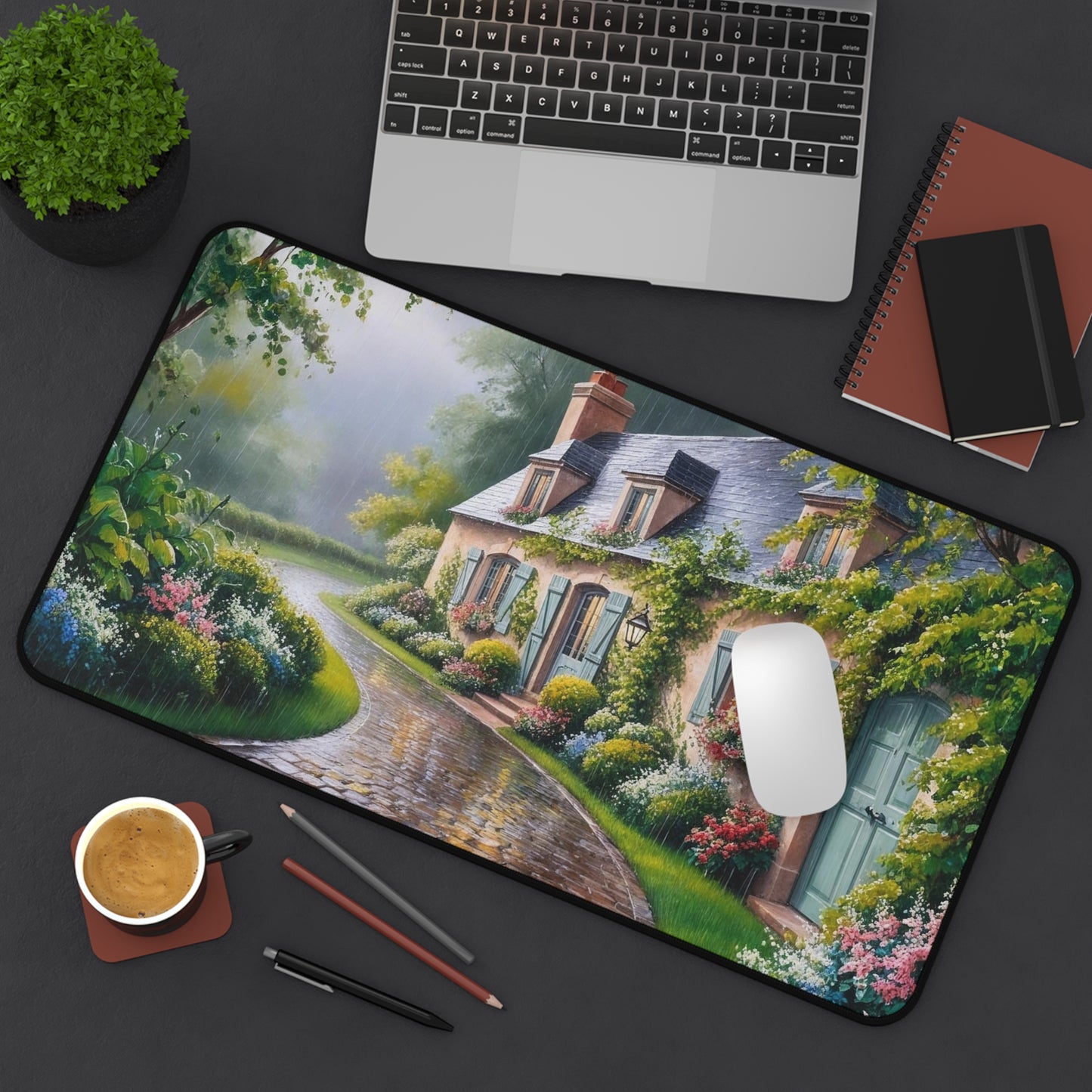 Cozy Day In Desk Mat
