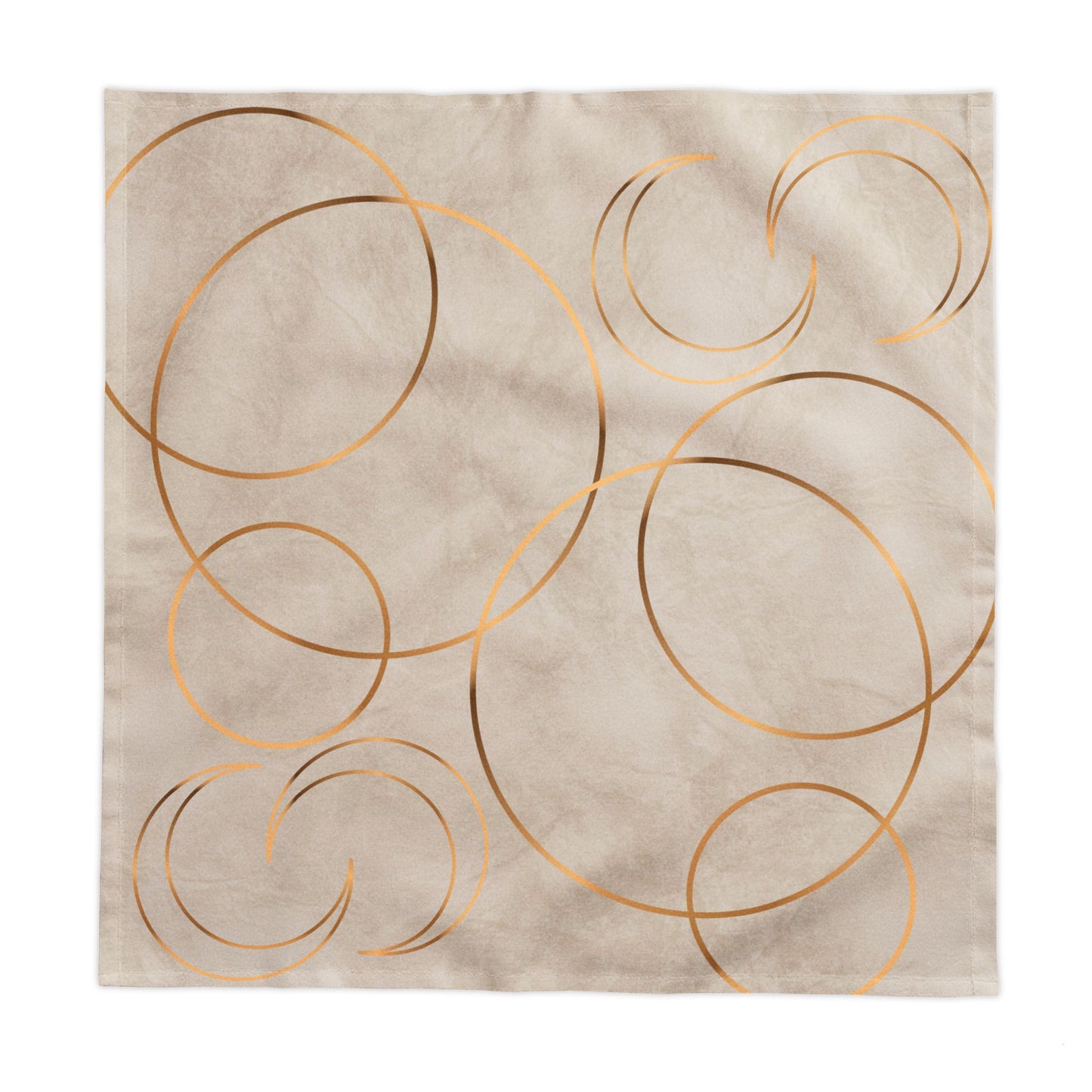 Golden Eclipse Tablecloth — Elegant Table Linen for Dinner Parties & Holidays
