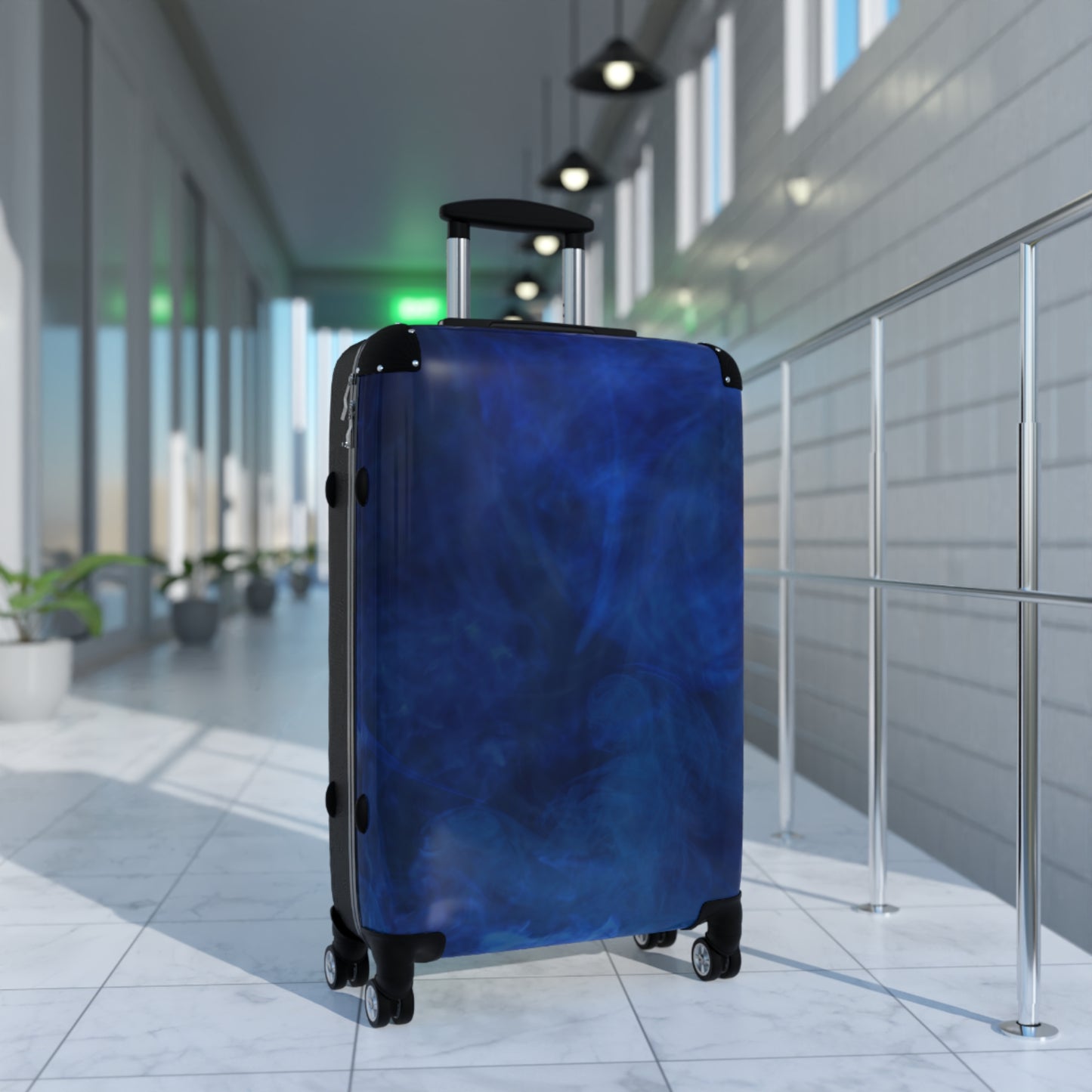 A Kind of Smoky Blue Suitcase