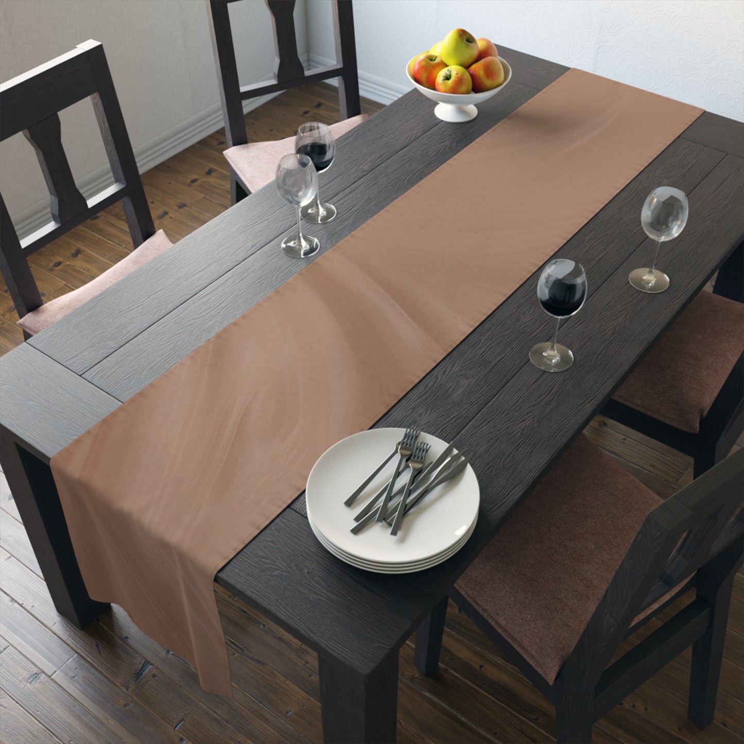 Mocha Bliss Table Runner (Cotton, Poly)