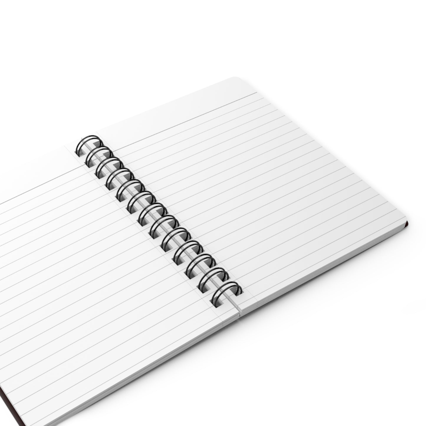 Woman Warrior Veteran Spiral Notebook — Patriotic Floral Journal for Female Veterans