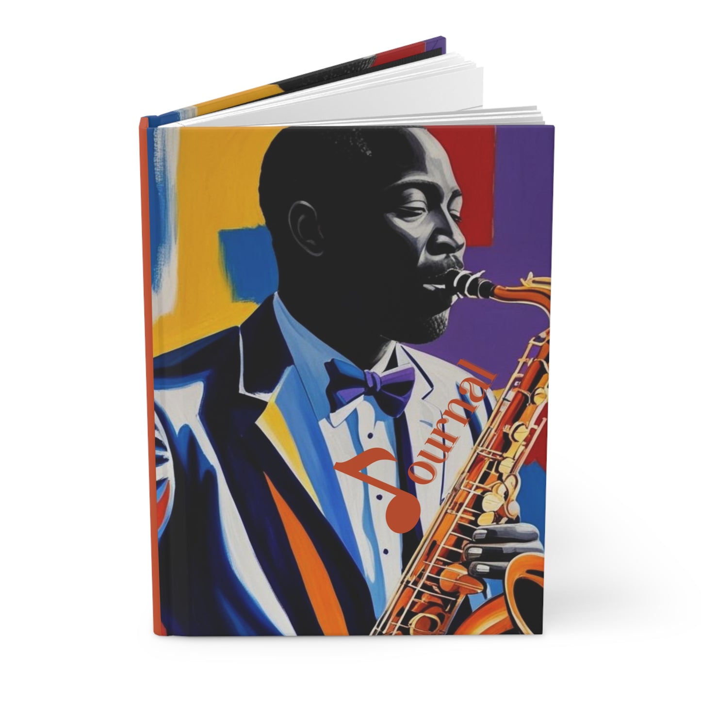 All That Sax Hardcover Journal Matte