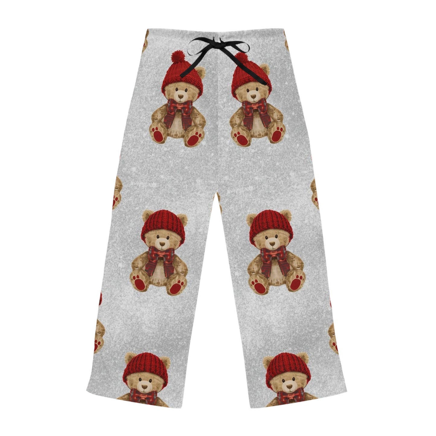 Cozy Winter Bears Women's Pajama Pants (AOP)