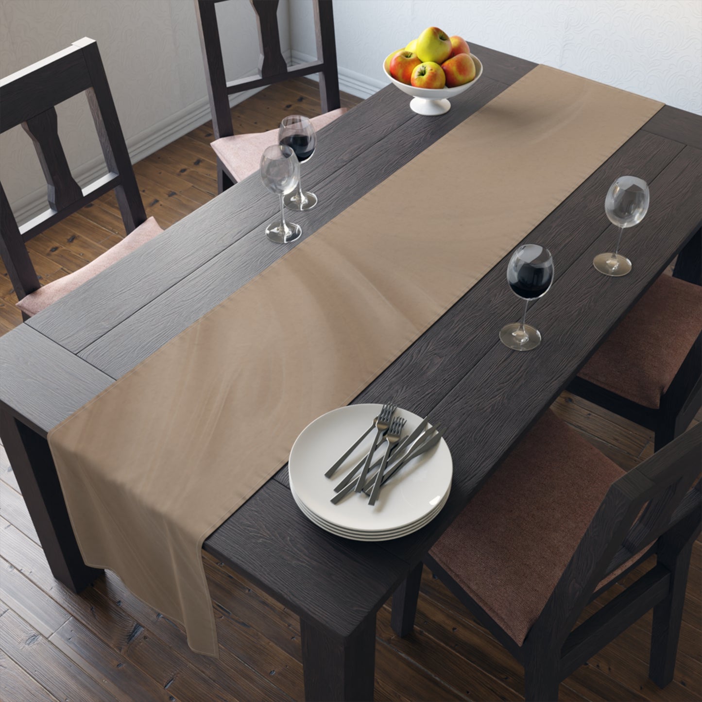 Mocha Bliss Table Runner (Cotton, Poly)