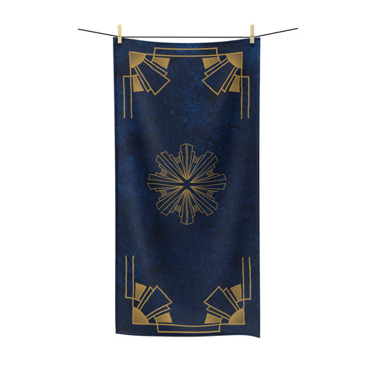 Midnight Luxe (Cobalt Blue) Polycotton Towel