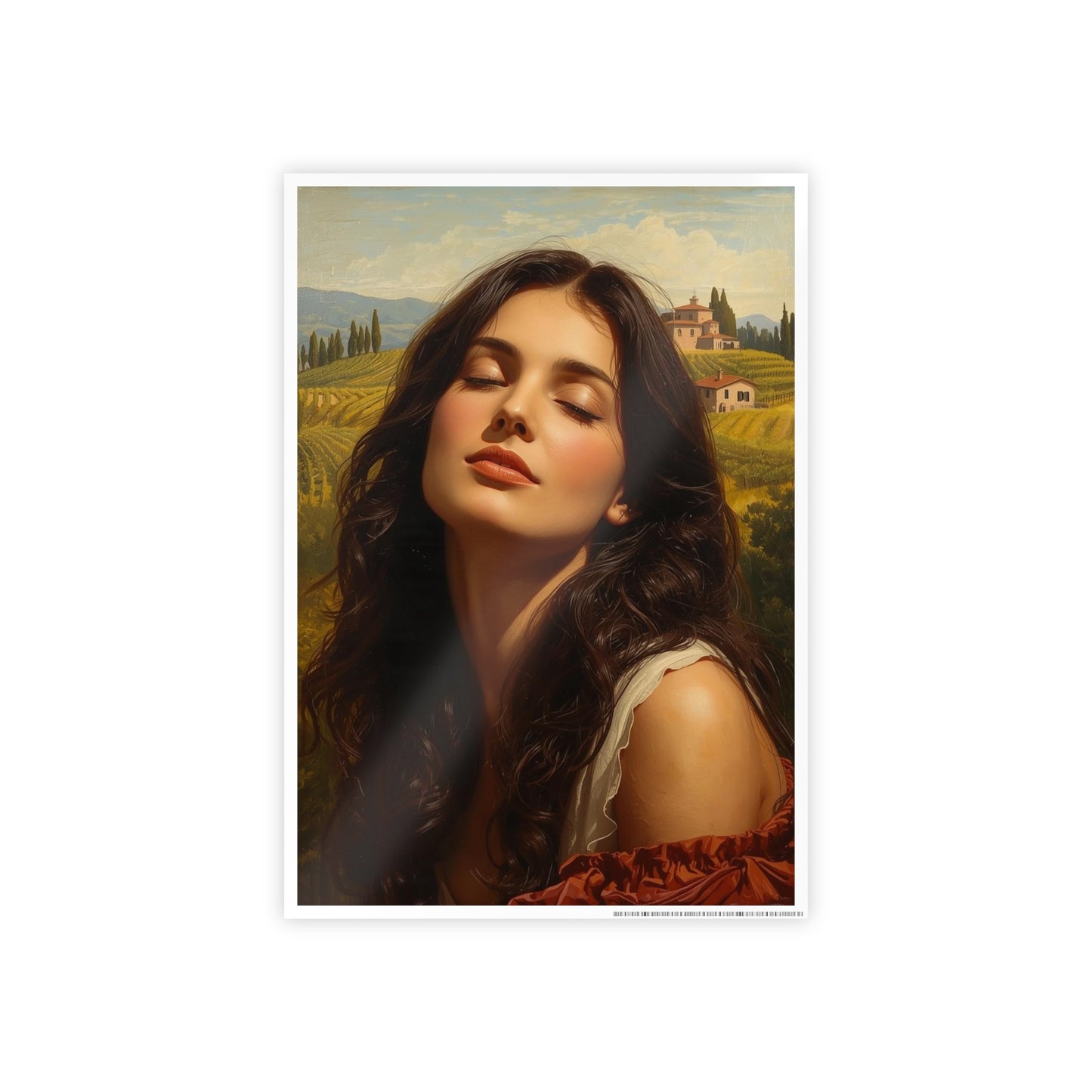 Sunrise in Tuscany Gloss Posters