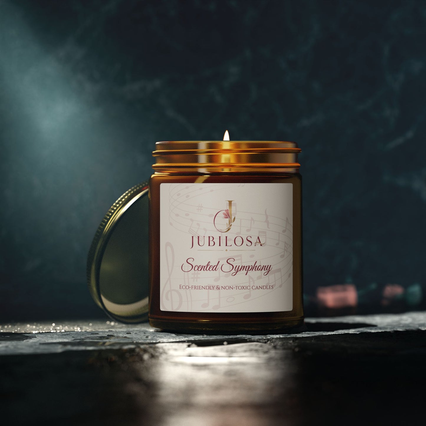 Scented Symphony Coconut Apricot Candle Collection (4oz, 9oz)