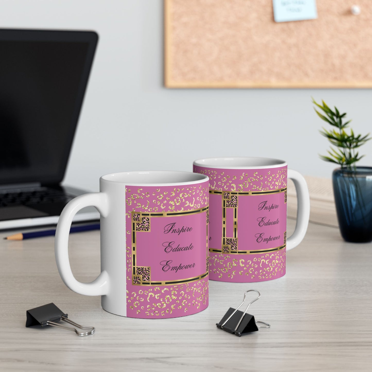 Teachers - Inspire & Educate Ceramic Mug, (11oz, 15oz)