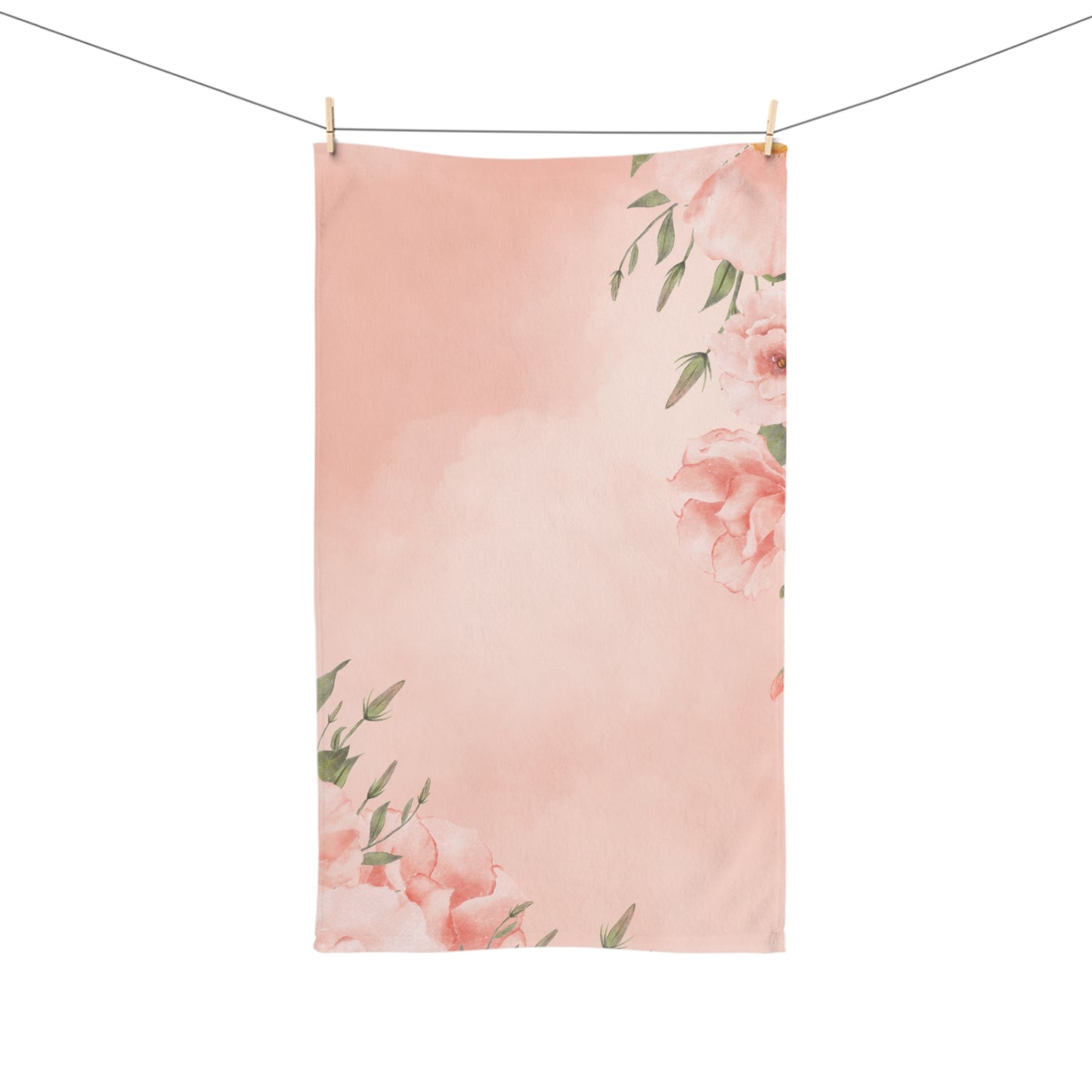 Peachy Keen Hand Towel