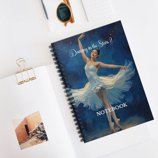 Dancing in the Stars 2 Spiral Notebook - Ruled Line