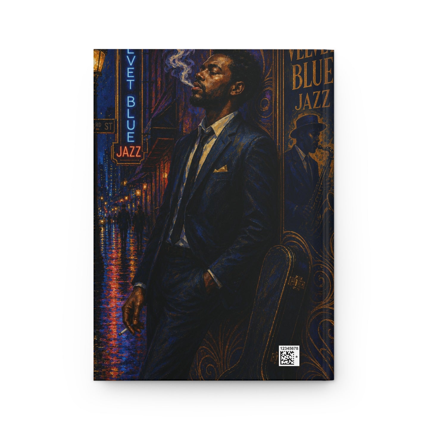 After the Gig Hardcover Journal — Jazz Musician Notebook