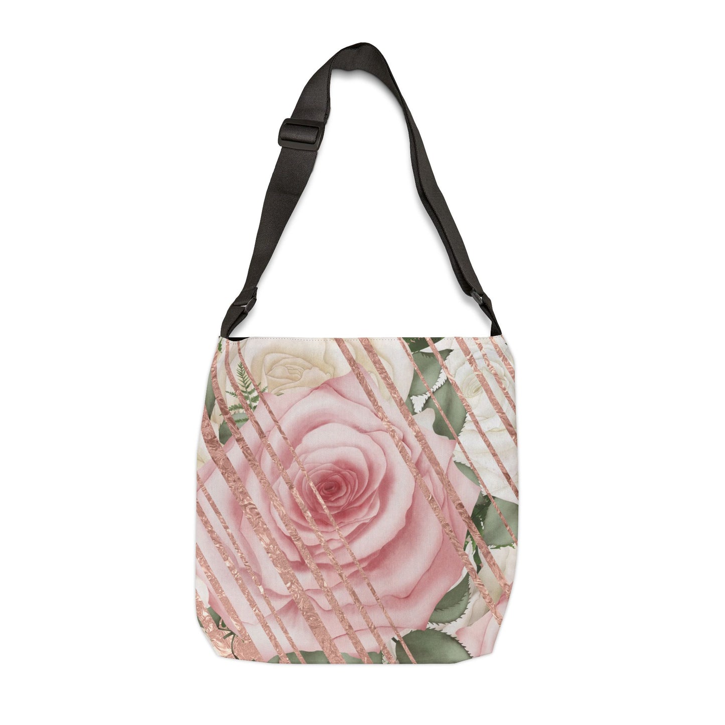 Kiss From a Rose Gold Adjustable Tote Bag (AOP)